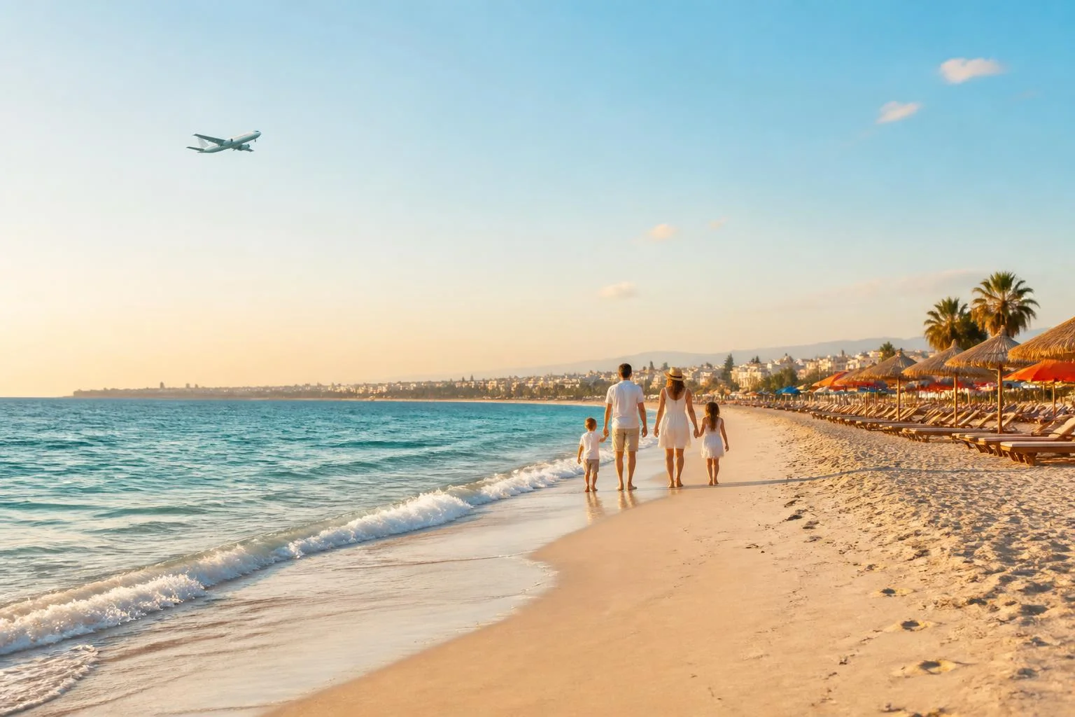 Vacances en Tunisie en famille : 2h30 de vol