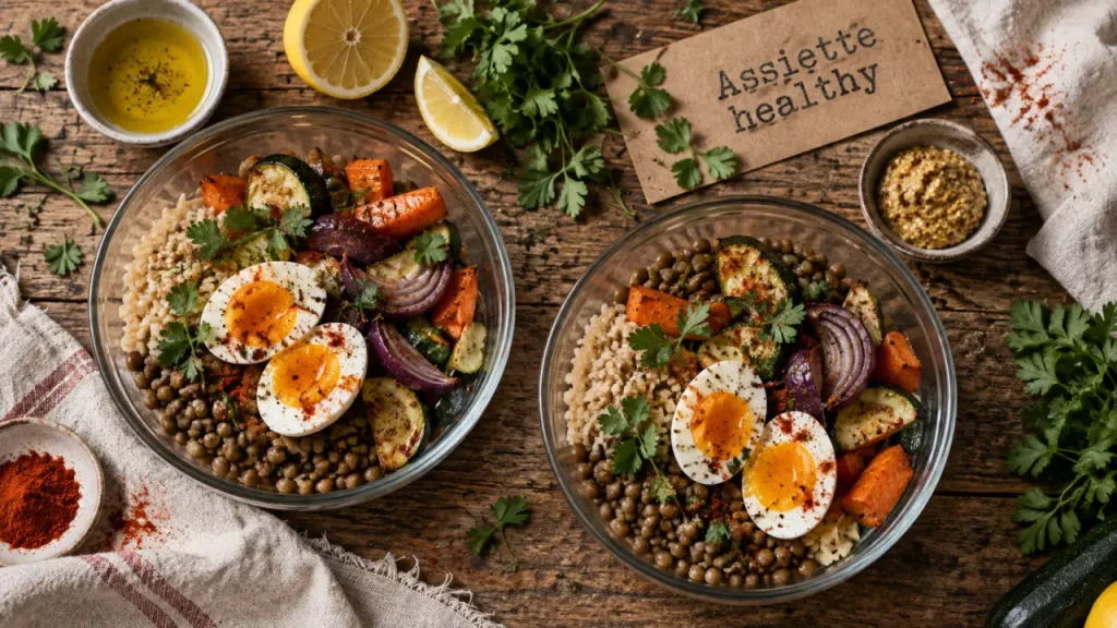 La nourriture healthy repose sur l’équilibre, le goût et des repas rassasiants